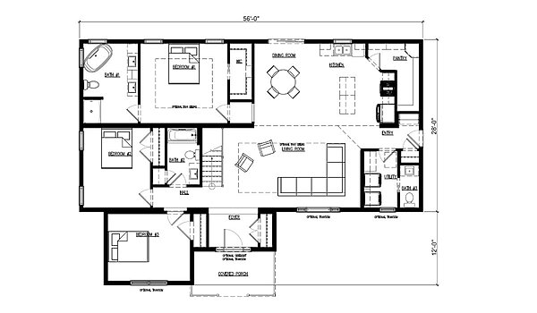 Classic / Kensington Layout 71622