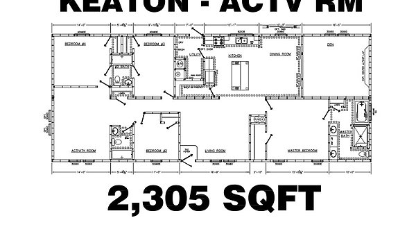 Coastal Series / Keaton with Activity Room Layout 79158