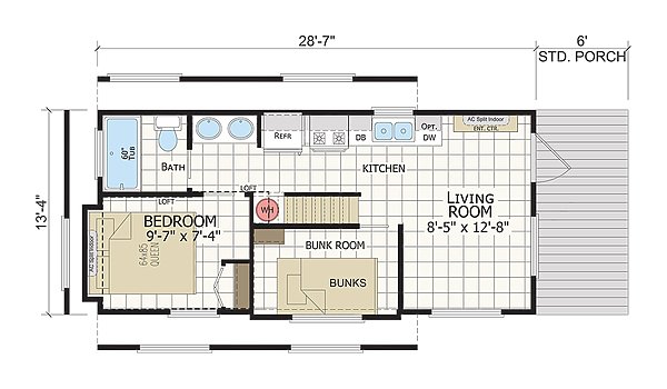 Park Model RV / APL 544 Layout 32631