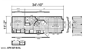 Park Model RV / APH 527 Layout 32903
