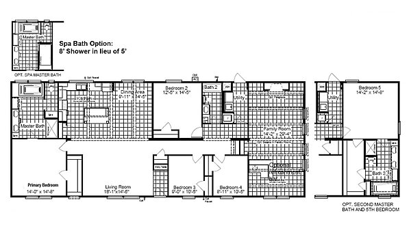 Masterpiece / The Carrington 30764C Layout 51700