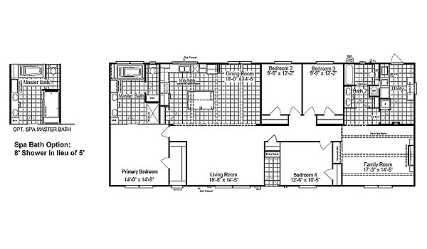 Masterpiece / The Carrington 30744C Layout 51701