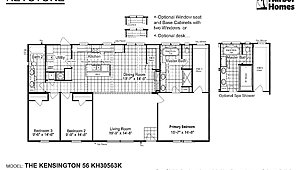 Keystone / The Kensington 56 KH30563K Layout 51713