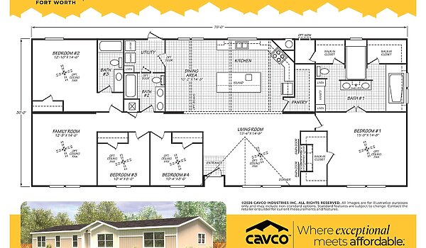 Keystone / The Magnum 76 KH30764F Layout 140045