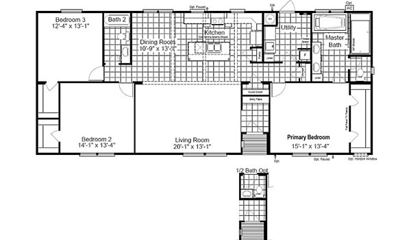 Masterpiece / Wellington 28643W Layout 105435