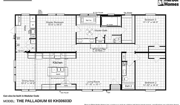 Keystone / The Palladium 60 KH30603D Layout 87533