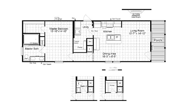 Super Saver / Cabana II 16541C Layout 99192