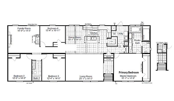 Masterpiece / Wellington 30764W Layout 105274