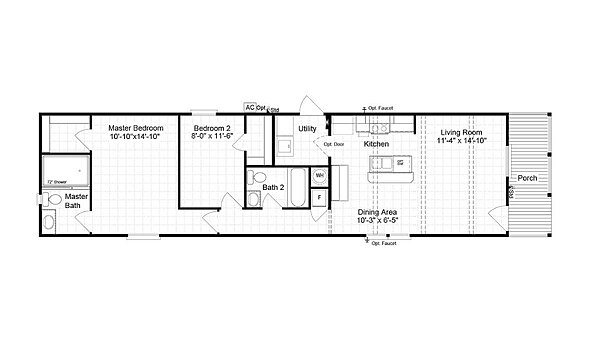 Masterpiece / Casita 16642C Layout 105391