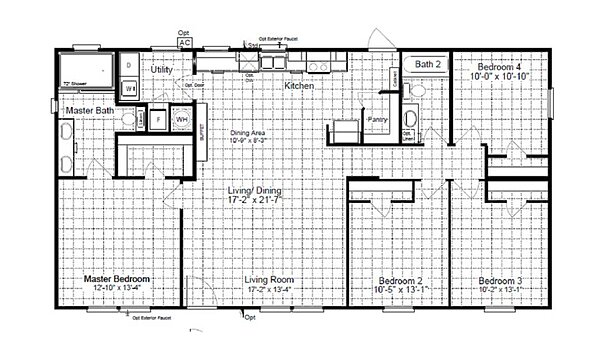 Masterpiece / Heartland 28524H Layout 105400