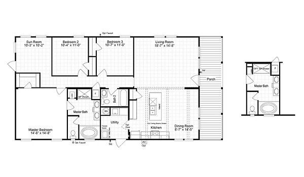 Masterpiece / Retreat 30603R Layout 105433