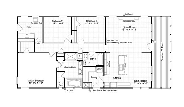 Masterpiece / Retreat 30643R Layout 105434