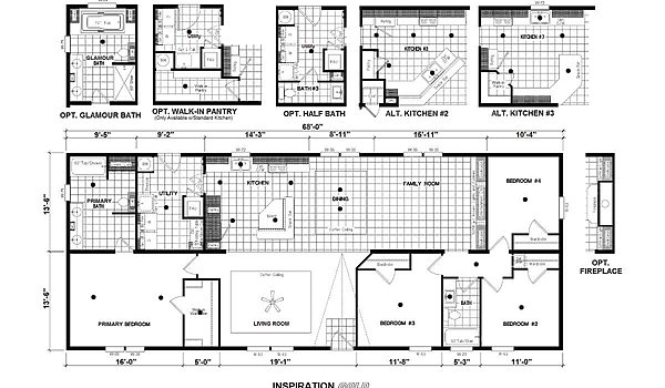 Inspiration Gold Series / Maple ING 682F Layout 39607