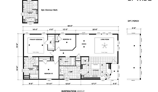 Inspiration Gold Series / White Oak ING 562F Layout 86796