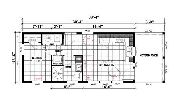 Dream Silver / 30-1 ADU Casita Layout 99552