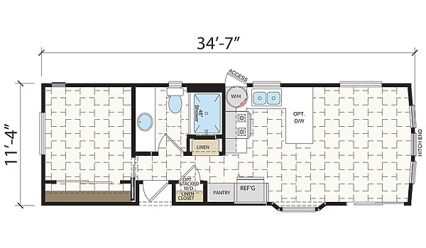 Park Model RV / Sonoran SN-32 Layout 39973