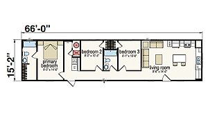 Prime Series / Pendleton 1666H32P09 Layout 125482