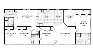Mansion Sectional / The Texas 32801 Layout 46694