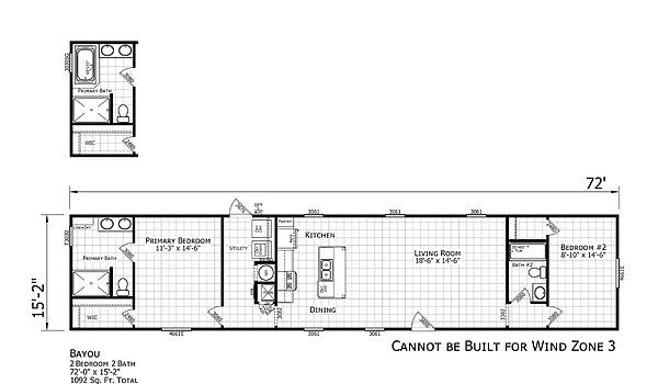 Palmetto / The Bayou 1672-22009 Layout 86637