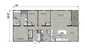 Champion Homes Collection / 0258CHTAH-2856-32111 Layout 112970