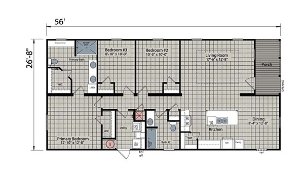 Champion Homes Collection / 0258CHTAH-2856-32111 Layout 112970