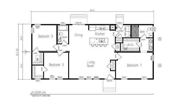 Builder Series / Model 1 Layout 123067