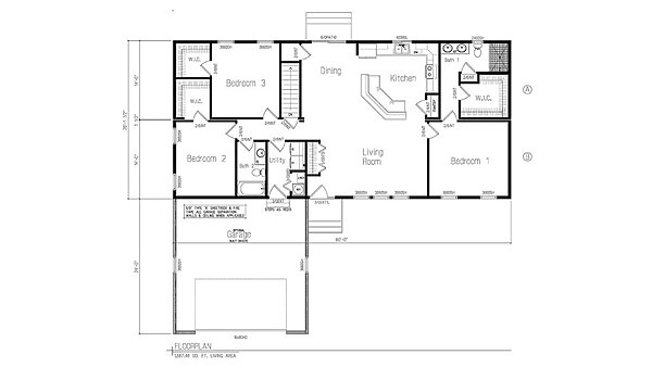 Builder Series / Model 2 Layout 123069