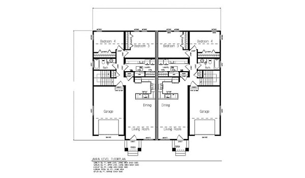 Multi-Family Series / Model 2 Layout 123077