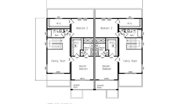Multi-Family Series / Model 2 Layout 123078