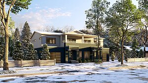 Multi-Family Series / Model 2 Exterior 123079