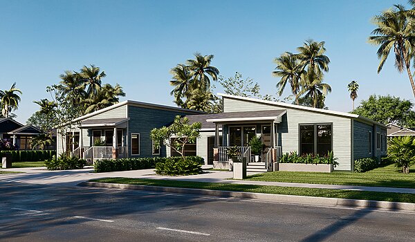 Multi-Family Series / Model 3 Exterior 123081