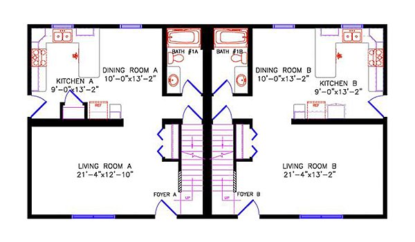 Duplex / 2620 Layout 55458