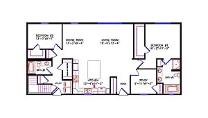 Ranch / 2350 Brookdale Layout 58195