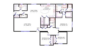 Ranch / 3640 Spectrum Layout 58203