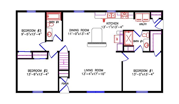 Ranch / 5005 Cavalier Layout 58224