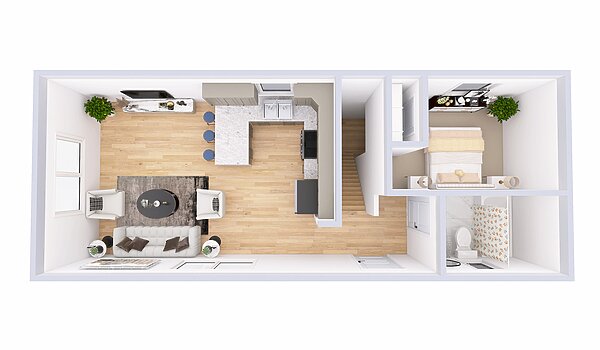 Cottage / 5310 Harborview Layout 130558