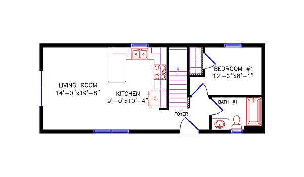 Cottage / 5310 Harborview Layout 130557