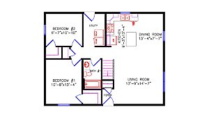 Cottage / 5500 Prairie Layout 130573