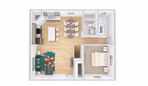 Cottage / 5505 Prairie Layout 130577
