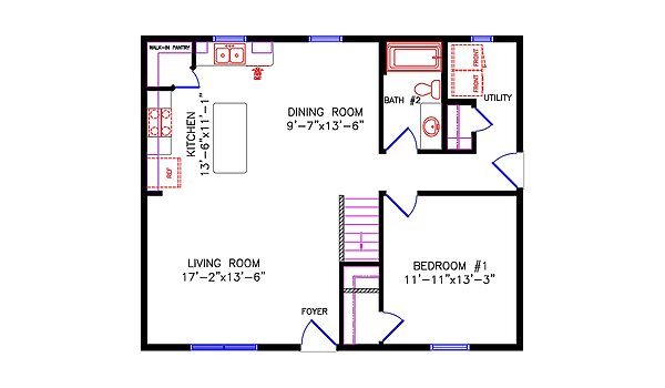 Cottage / 5505 Prairie Layout 130576