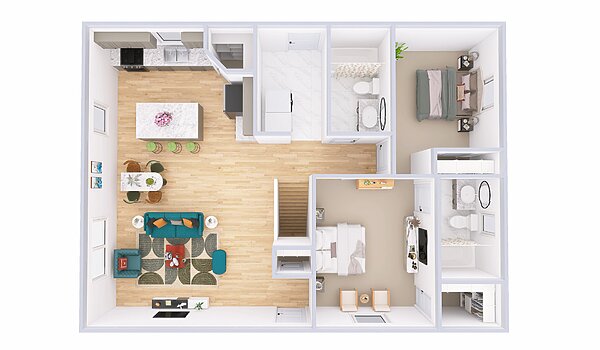 Cottage / 5510 Prairie Layout 130581