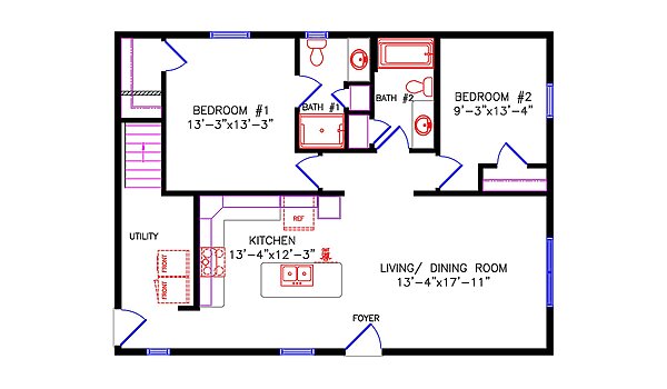 Cottage / 5515 Prairie Layout 130584