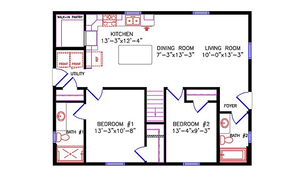 Cottage / 5530 Prairie Layout 130590