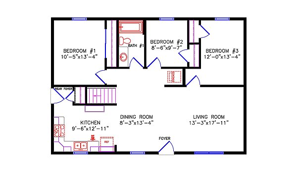 Cottage / 5535 Prairie Layout 130592
