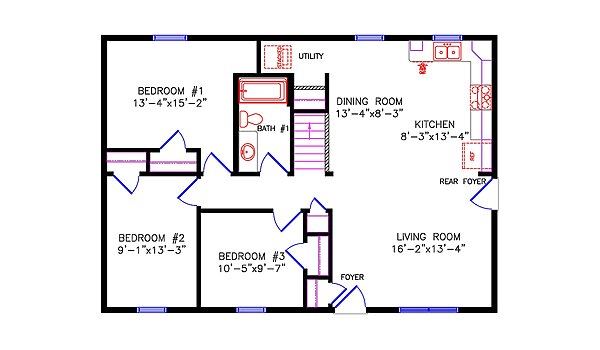 Cottage / 5540 Prairie Layout 130594