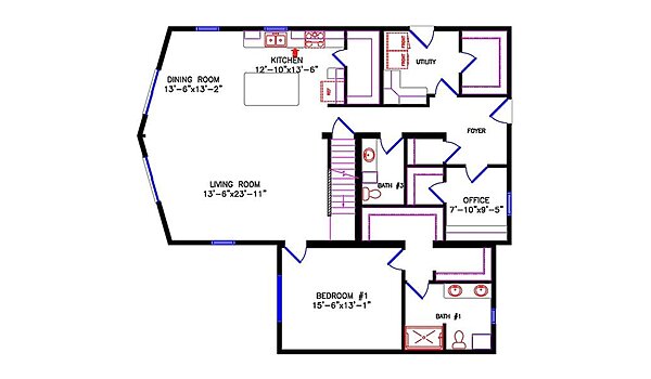 Chalet / 4795 Loft Layout 130632
