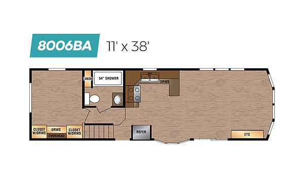 Lakeside Series / 8006BA Layout 56108