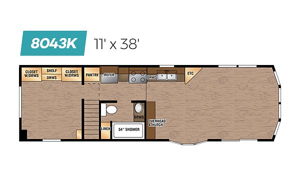 Lakeside Series / 8043K Layout 56112