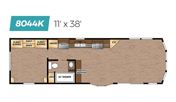 Lakeside Series / 8044K Layout 56113