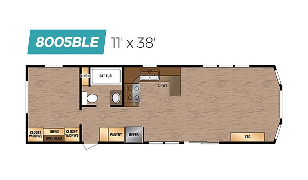 Lakeside LE Series / 8005BLE Layout 56119